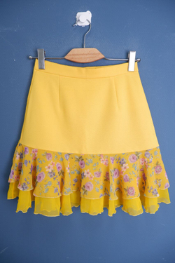 Юбка красивая яркая на 11-14 лет