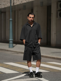 Шорты широкие | black