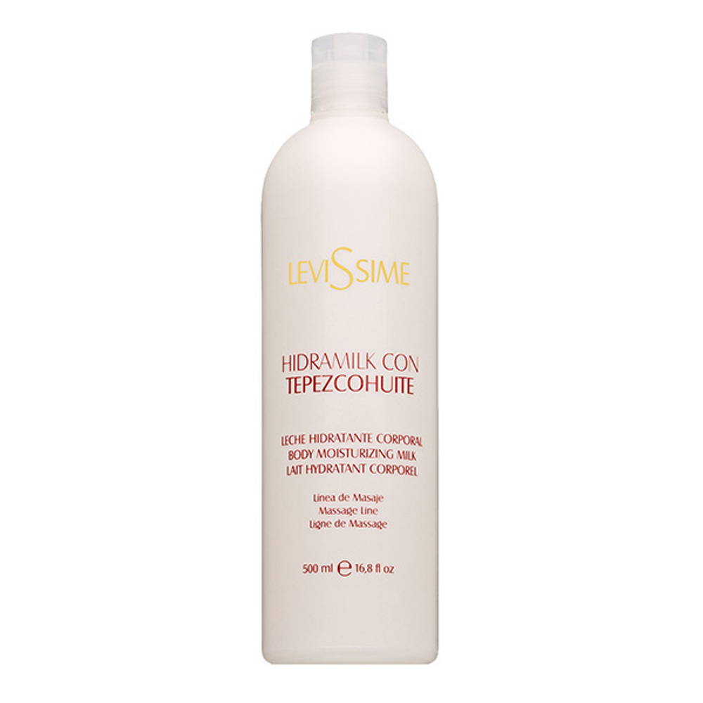 Молочко увлажняющее с мимозой рН 6,5-7,0  Levissime Body Moisturizing Milk 500мл