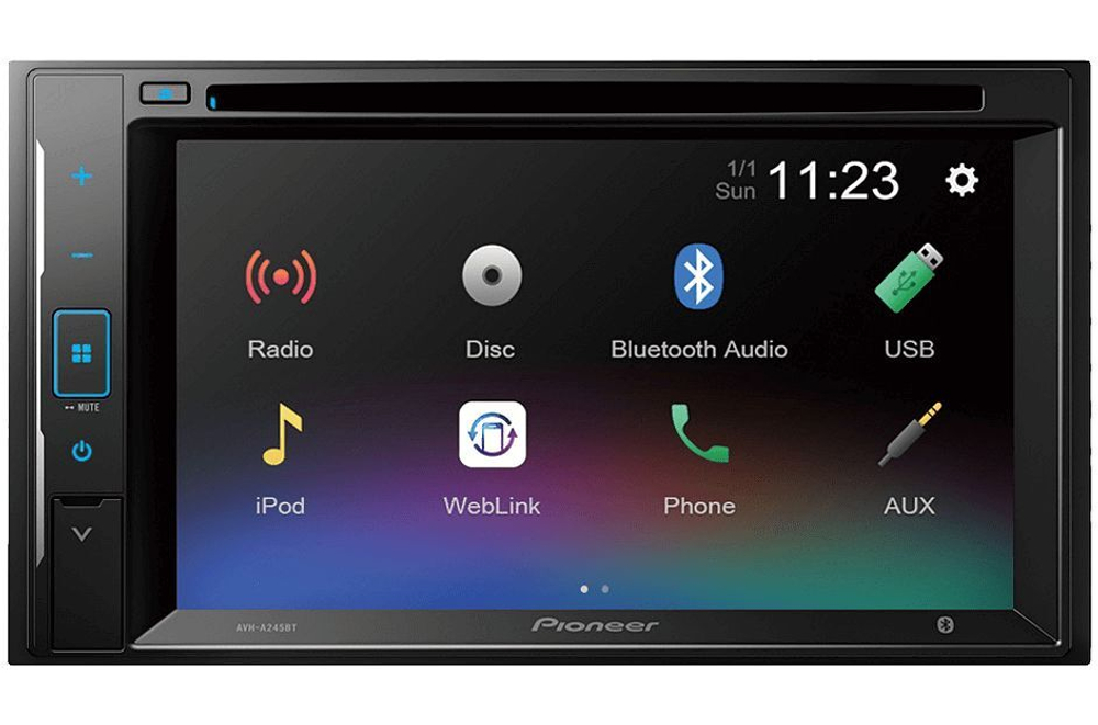 Автомагнитолы 2DIN Pioneer AVH-A245BT