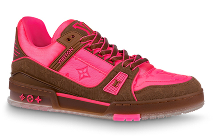 Кроссовки LOUIS VUITTON Trainer logo, 1A8Z5E