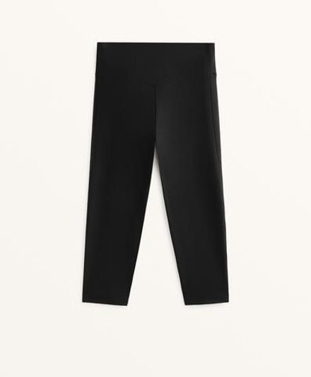 OYSHO Леггинсы-капри Evermove с высокой посадкой 50 см, черный