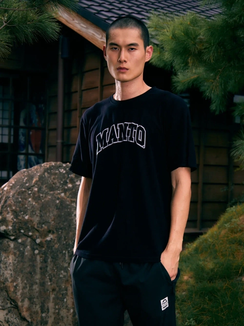 Футболка MANTO VARSITY 25 чёрная