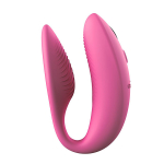 Розовый вибратор 7,8см для пар We-Vibe Sync 2 SNSY2SG7