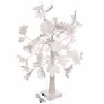 Фигура световая «Клён белый» 55 см 90 ламп LED на батарейках, 8 реж, USB питание, DC вход (мерцание)