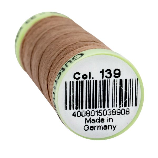 Нитки отделочные Gutermann Top Stitch 30 (30 метров), 5 кат. | 139 бежево-коричневый