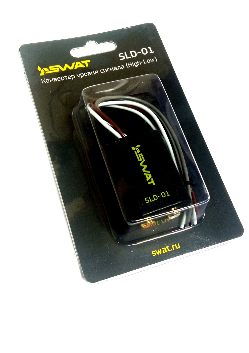 Авто конвертор уровня сигнала SWAT SLD-01 HI-LOW