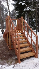 Зимняя горка Савушка Зима 2(скат 5 метров)