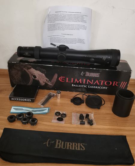 Прицел Burris Eliminator III 4-16X50 с лазерным дальномером и баллистическим калькулятором (200116))