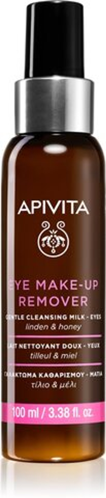 Apivita Cleansing Honey & Tilia - средство для снятия макияжа с глаз /   100  ml  / GTIN 5201279072896