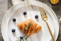 Тарелка обеденная 26см Home & Style The Royal Marble