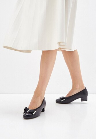 Туфли лодочки кожаные Caprice