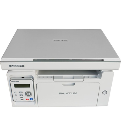Pantum M6507, P/C/S, Mono laser, А4, 22 ppm (max 20000 p/mon), 600 MHz, 1200x1200 dpi, 128 MB RAM, paper tray 150 pages, USB, start. cartridge 1600 pages (grey)