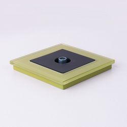 ТВ-розетка проходная без рамки Werkel черные матовый W1184008