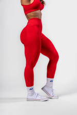 Леггинсы Shaping Seamless High-Waist Leggings MAXIMUM PUSH-UP 302 Красные