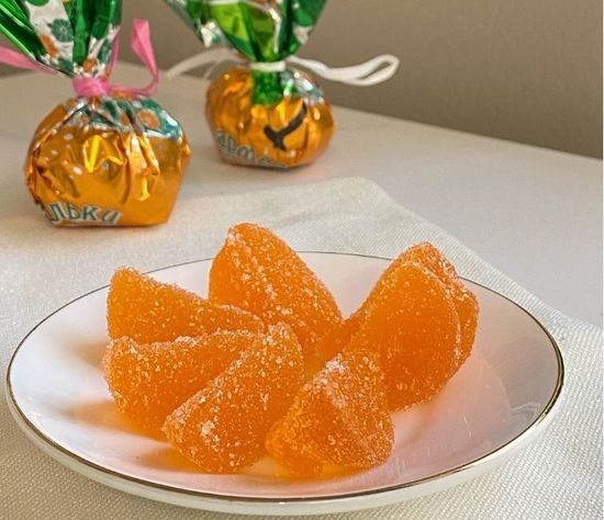 Мармеладные дольки в ассортименте