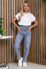 Джинсы Ты на высоте (серо-голубые) Б13278-4М LT Collection