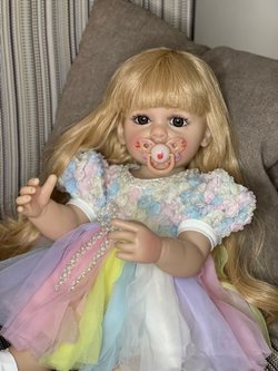 Кукла Реборн виниловая 55см в пакете (FA-542)