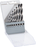 Набор из 10 спиральных сверл BOSCH HSS PointTeQ, 1–10 мм 2608577348