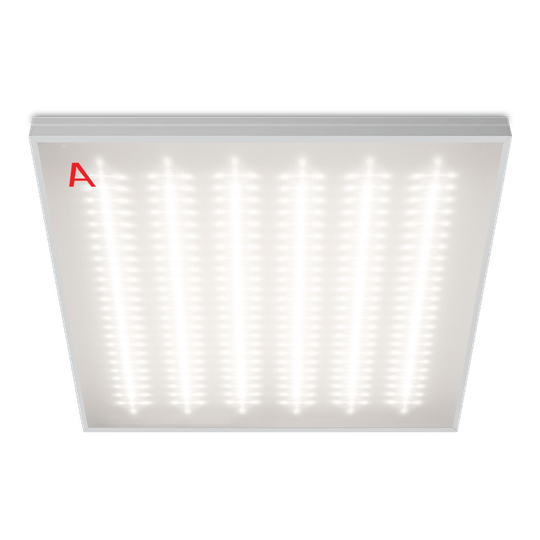 Светильник ОФИС ДВО01-052 с БАП EM3 54Вт 4000К IP40 Микропризма 6500лм 595х595х40мм WOLTA PRO