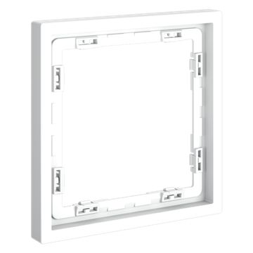 Рамка пластиковая VOLTUM S70 на 1 пост, (белый матовый)