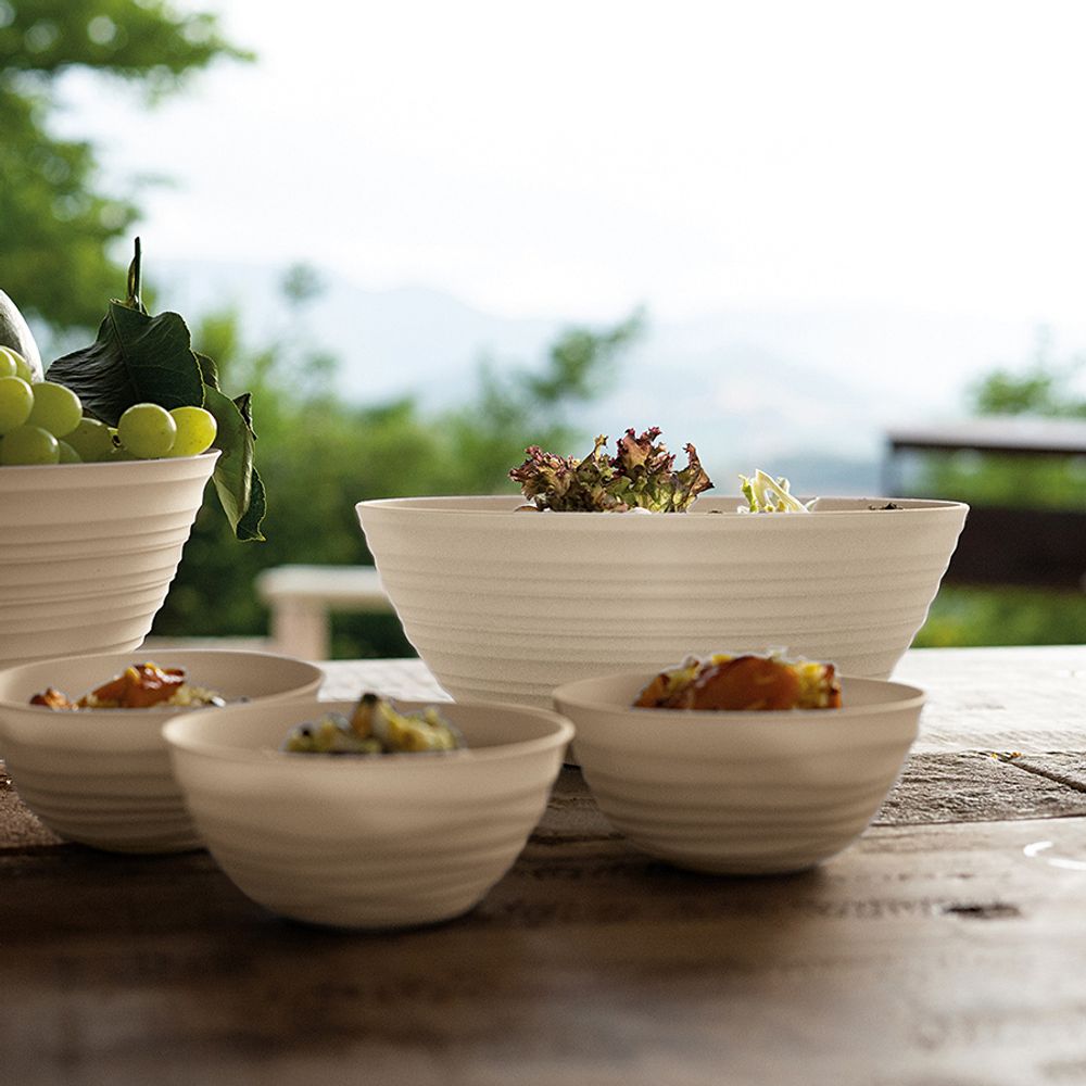 Салатник Tierra, Ø25 см, бежевый