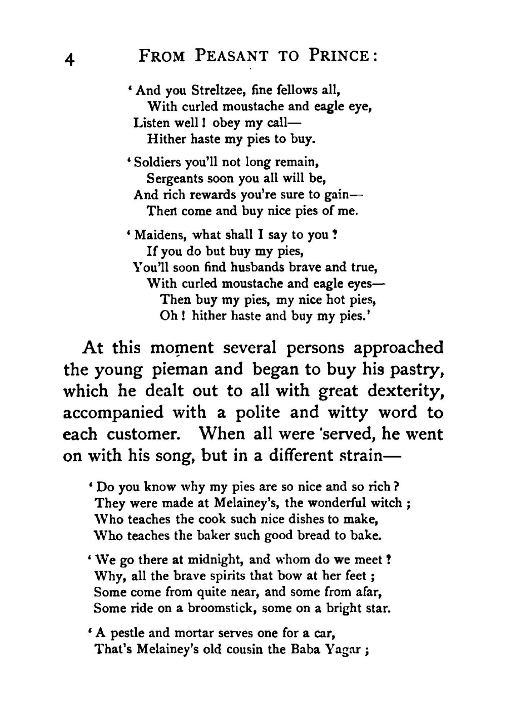 From Peasant to Prince, the Life of A. Menschikoff, Freely Tr. by M.a. Pietzker | Menshikov Aleksandr Danilovich
