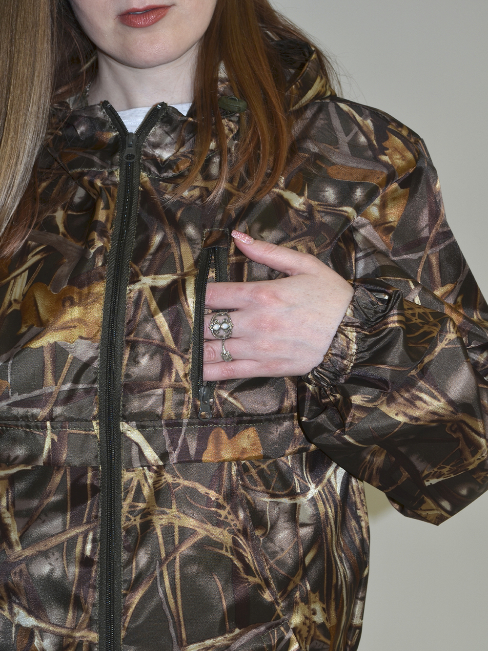 Спортивный костюм Prival Ветровлагозащитный женский, кмф Лес