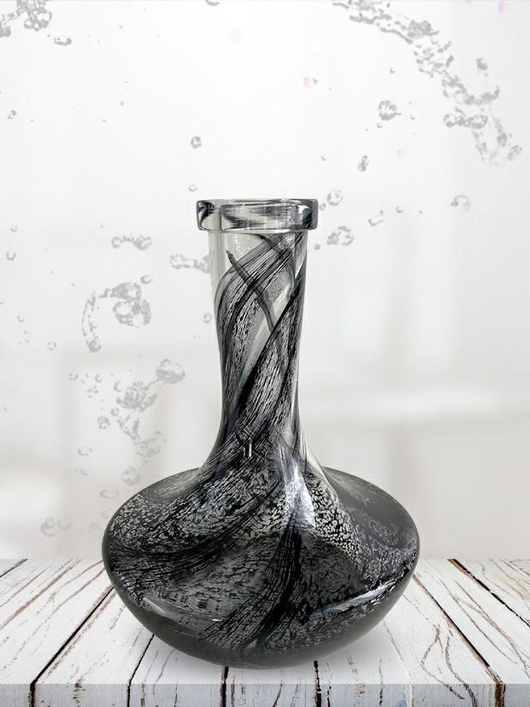 Wazon VG Sphere Black Alabaster 12-19