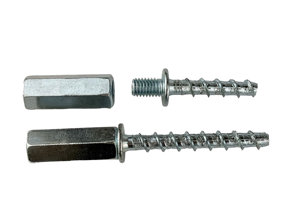 ТМС Анкер-шуруп по бетону 6х35 (7,5х35 мм) М8, в компл. с удлиненной гайкой (внутренняя резьба М8/10)