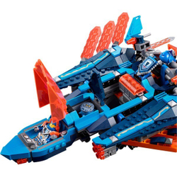 LEGO Nexo Knights: Самолёт-истребитель Сокол Клэя 70351 — Clay's Falcon Fighter Blaster — Лего Нексо найтс Рыцари