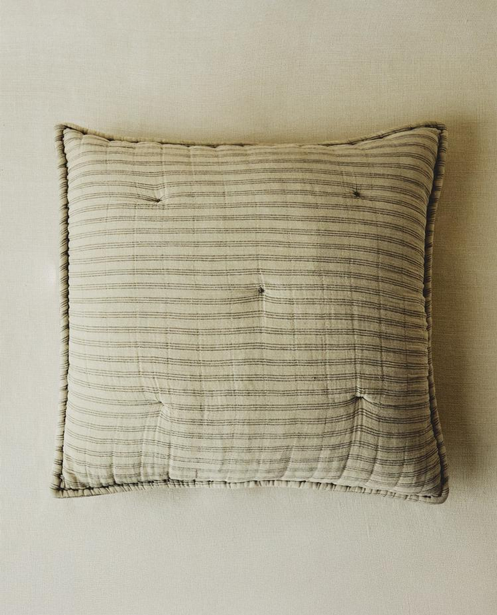 ZARA HOME ДЕТСКАЯ НАВОЛОЧКА В ПОЛОСКУ, ЗЕЛЕНЫЙ