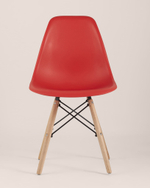 Стул Eames Style DSW красный (разборный каркас)