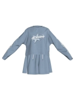 Осенний костюм для девочки, лонгслив и шорты