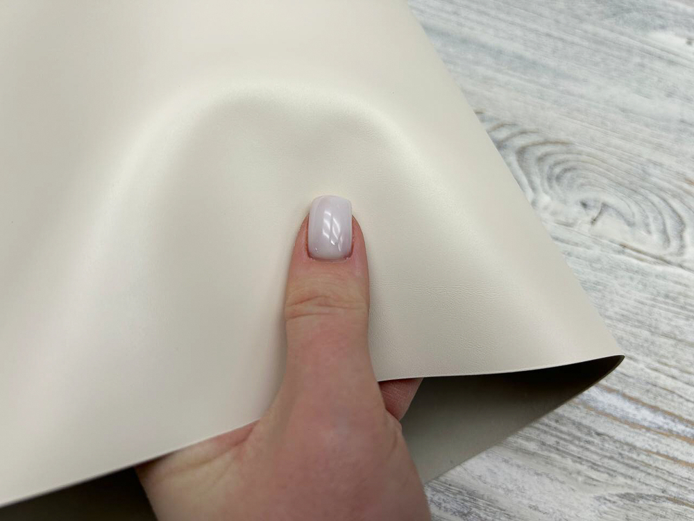 Picasso Pearl (0,8-1,0 мм), цв. Бежевый, натуральная кожа