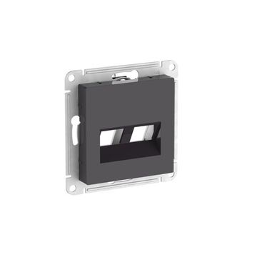 ATLASDESIGN НАКЛАДКА двойная для информационных функций типа Keystone, БАЗАЛЬТ