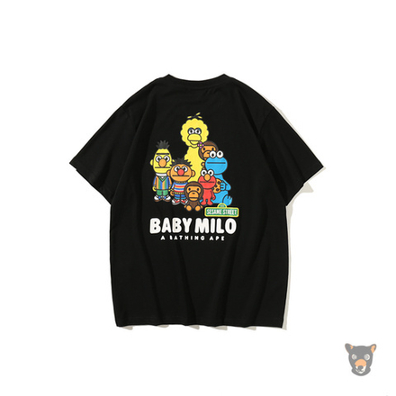 Футболка Bape "Baby Milo x Sesame Street"