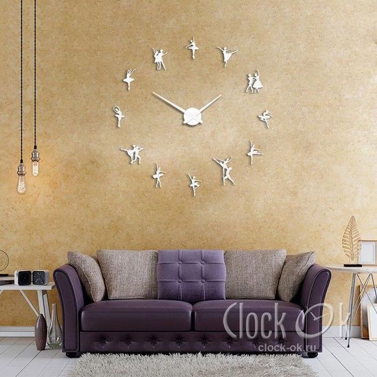 Настенные 3D часы Dance
