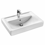 Тумба под раковину, АМЕРИНА, 70, темно-коричневая, (подвесная, 2 ящика)