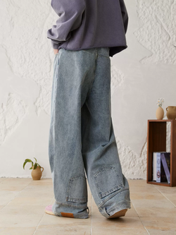 Джинсы KREATE Upside Down Baggy Jeans