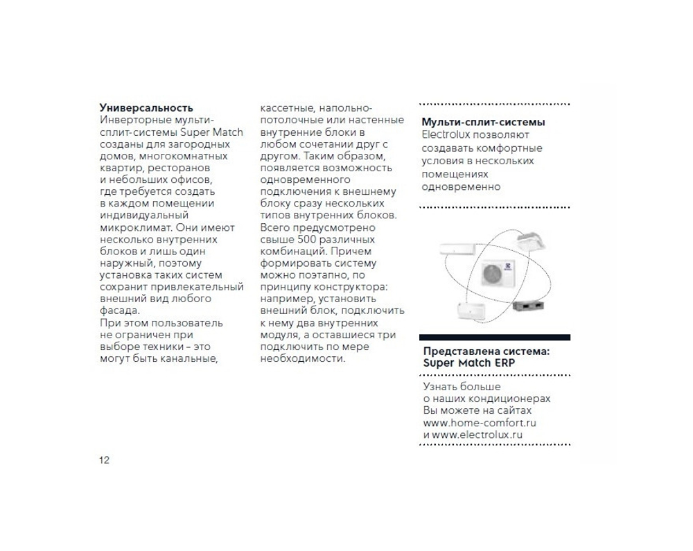 Касетный блок Electrolux EACС/I-18 FMI/N3_ERP inverter