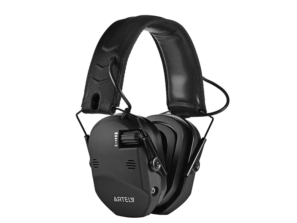 Активные наушники ARTELV КРЕЧЕТ II, гелевые амбушюры, чёрные (AKRGBL2)
