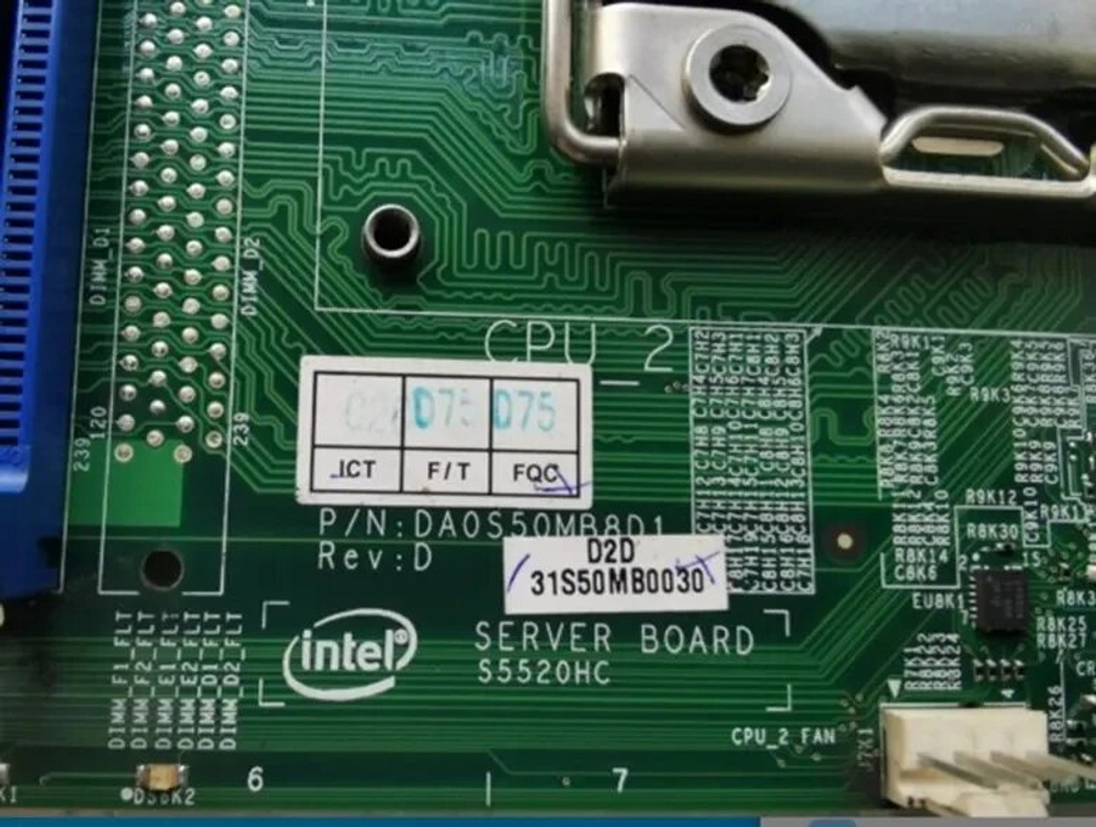 Серверная материнская плата Intel S5520HC, 1PCS