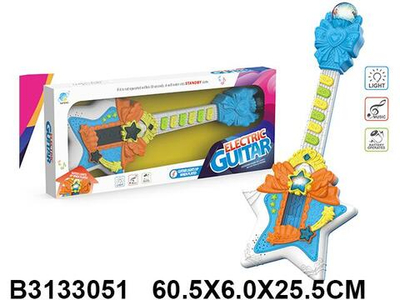 Гитара, на бат. коробка 668C