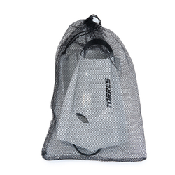 Ласты для бассейна профессиональные TORRES F03, SWF032403GR, р.EU 42-43 (L), серо-черный