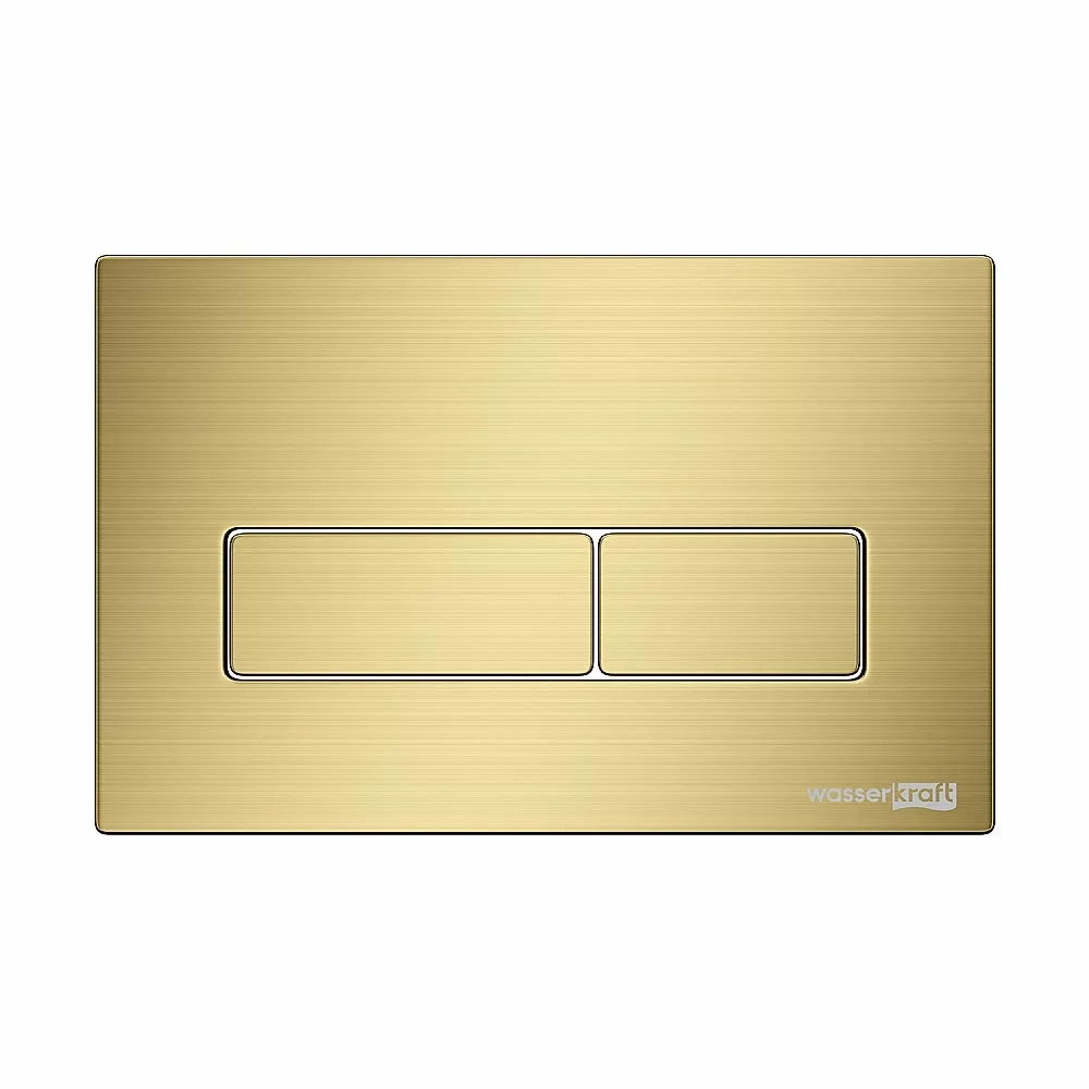 Инсталляция для унитаза WasserKraft Glan 66TLT.010.ME.WH.MG03 с кнопкой золото матовое
