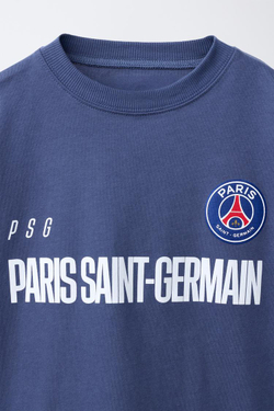 ZARA ФУТБОЛКА С ПРИНТОМ PSG ®, СИНИЙ