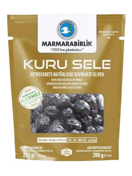 Маслины Marmarabirlik Kuru Sele 2XS вяленые 212 г