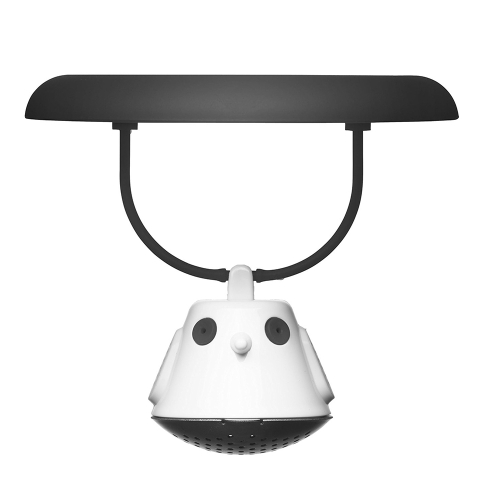 Емкость для заваривания чая с крышкой birdie swing чёрная