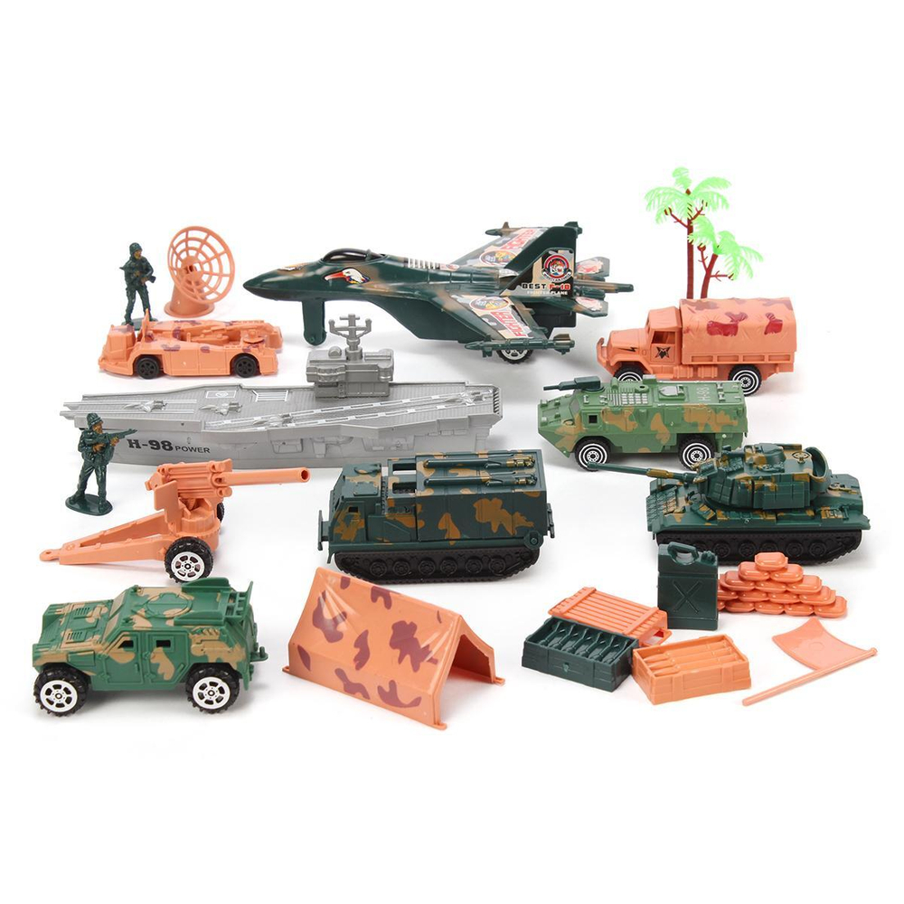 Игровой набор Военный 45*36*7см 16011